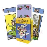 The Wonderland Taro kortos skardinėje dėžutėje US Games Systems